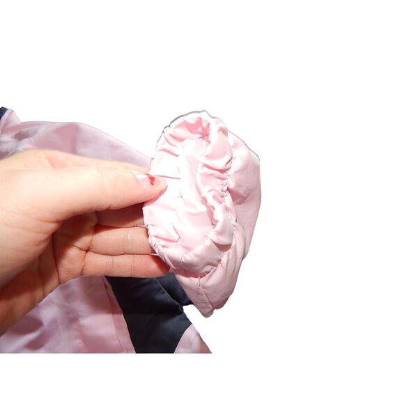 DANSKIN NOW women's small 4/6 light pink lined windbreaker jacket - Picture 7 of 8